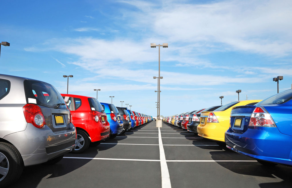 Fleet of Vehicles representing Hourglass Management's business